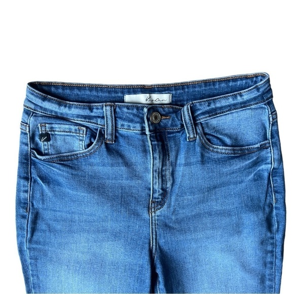 KanCan Women’s High Rise Raw Hem Frayed Ankle Jeans KC9121M, Size 7 / 27 - Picture 3 of 10